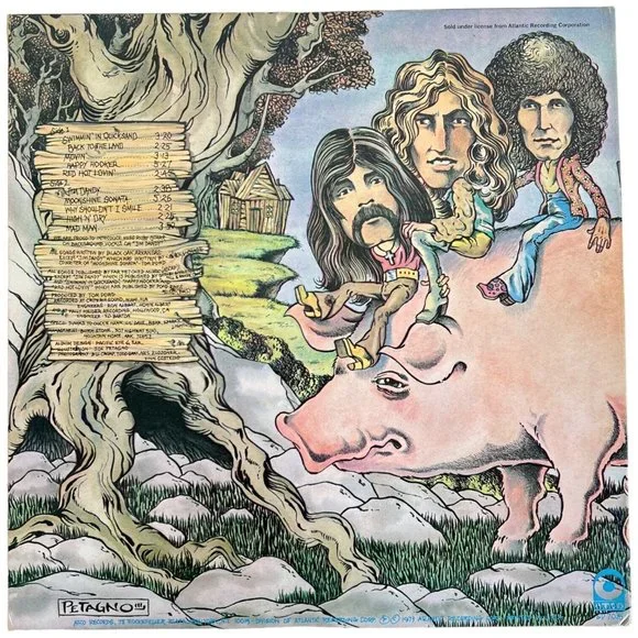 1973 Black Oak Arkansas High On The Hog Vinyl LP Record Album ATCO SD 7035 - Picture 3 of 7